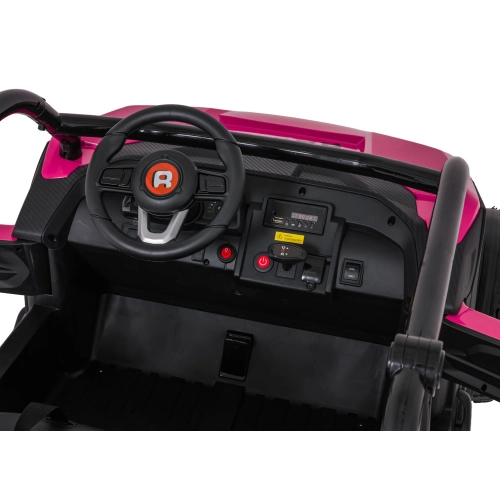 Pojazd Elektryczny RACING Road 2000 4x120W – Różowy JL218.ROZ